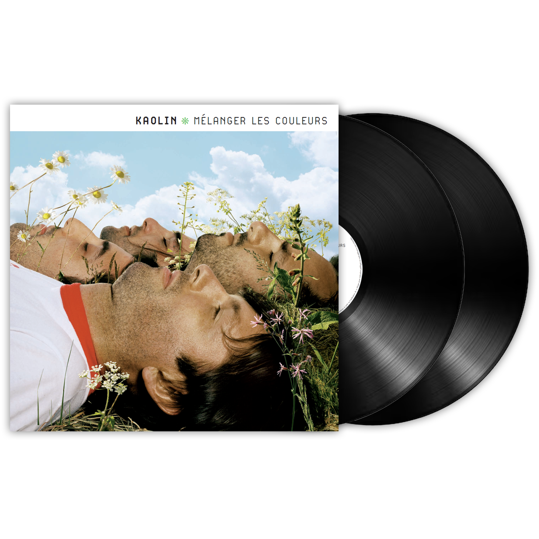 2LP gatefold “Mélanger les couleurs“ + T-shirt + Poster dédicacé