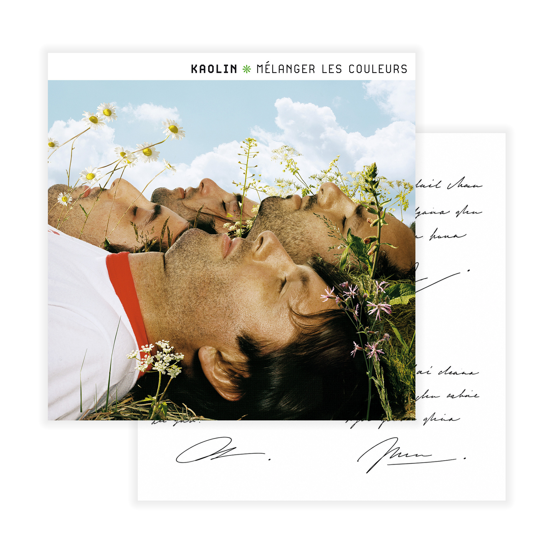 2LP gatefold “Mélanger les couleurs“ + T-shirt + Poster dédicacé